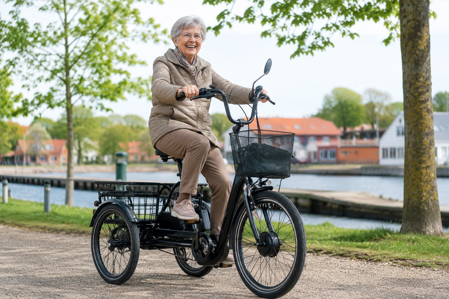 Trehjulede elcykler