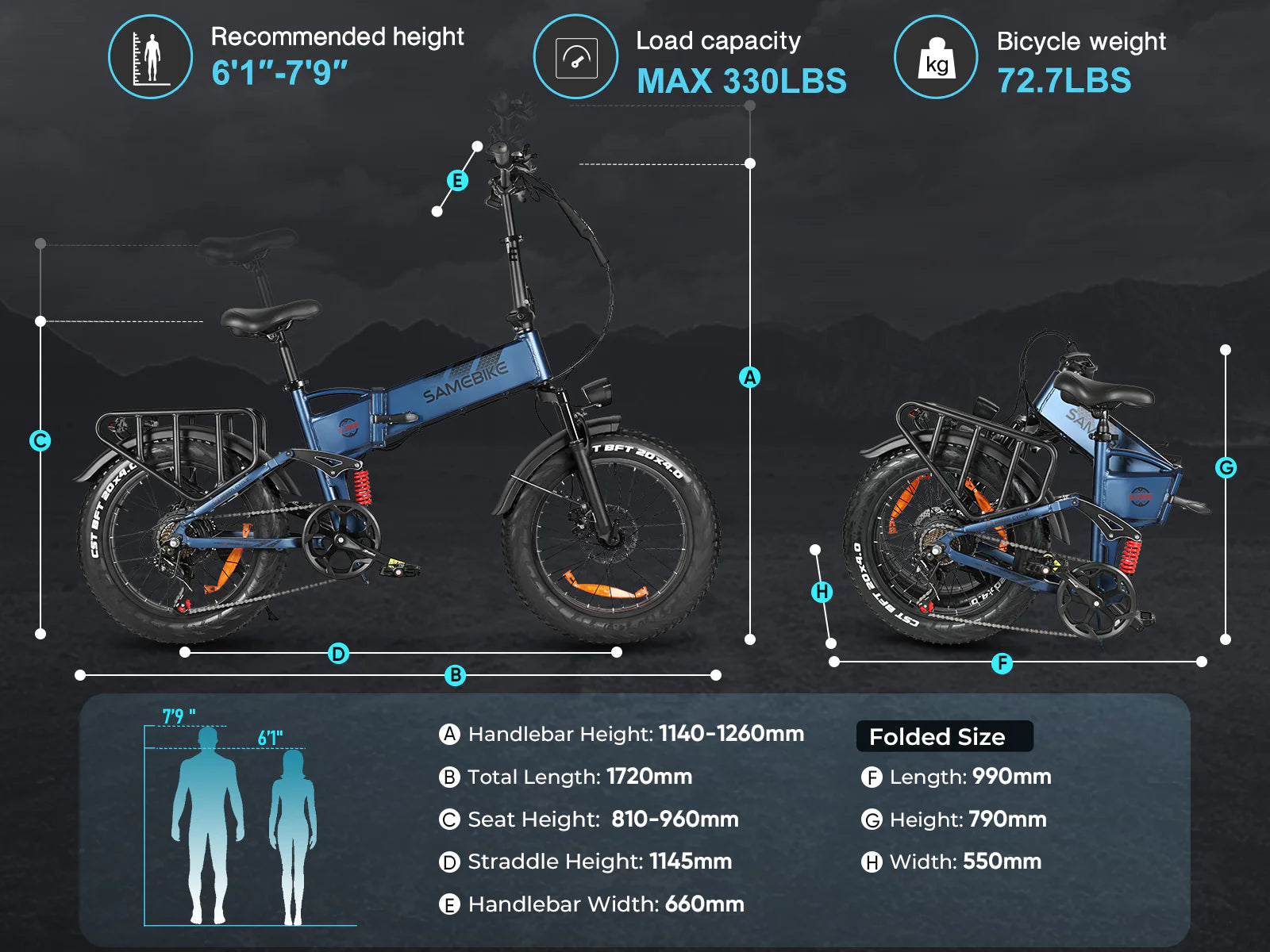 RS-A02 Pro (Elcykel 25 km/t)