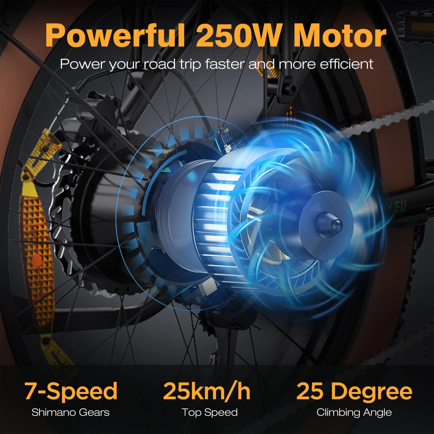 BK20 Elcykel (25 km/t)