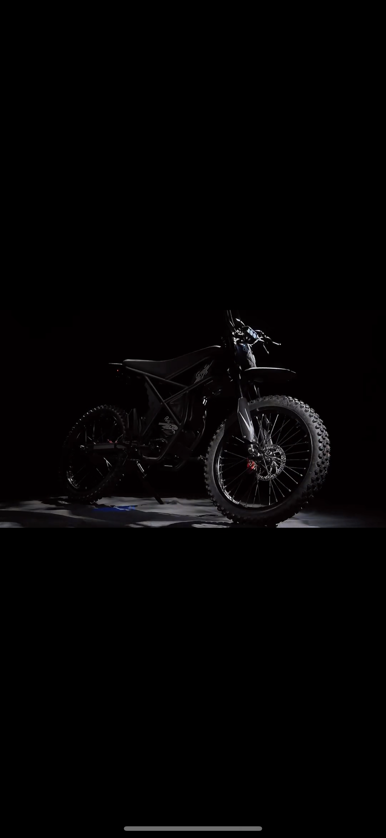 Indlæs video: GT73 El Dirtbike (60 km/t)